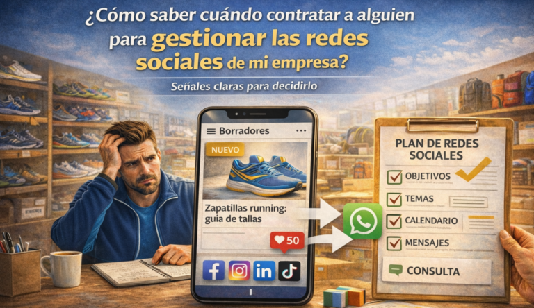 Cuándo contratar a alguien para gestionar redes sociales de una empresa